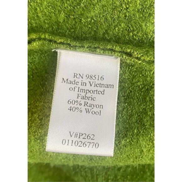 Coldwater Creek Boiled Wool Blend Sz. S Sweater/Shacket/Sweater - Picture 14 of 15